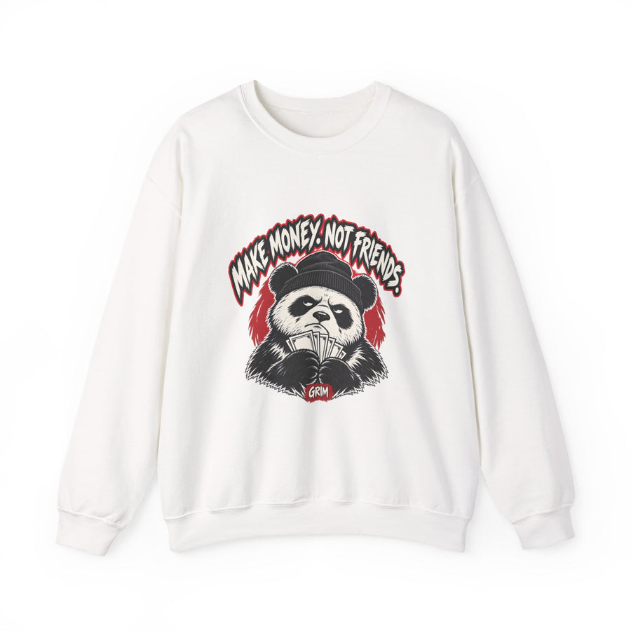 Make Money Not Friends — Grim Sweatshirt