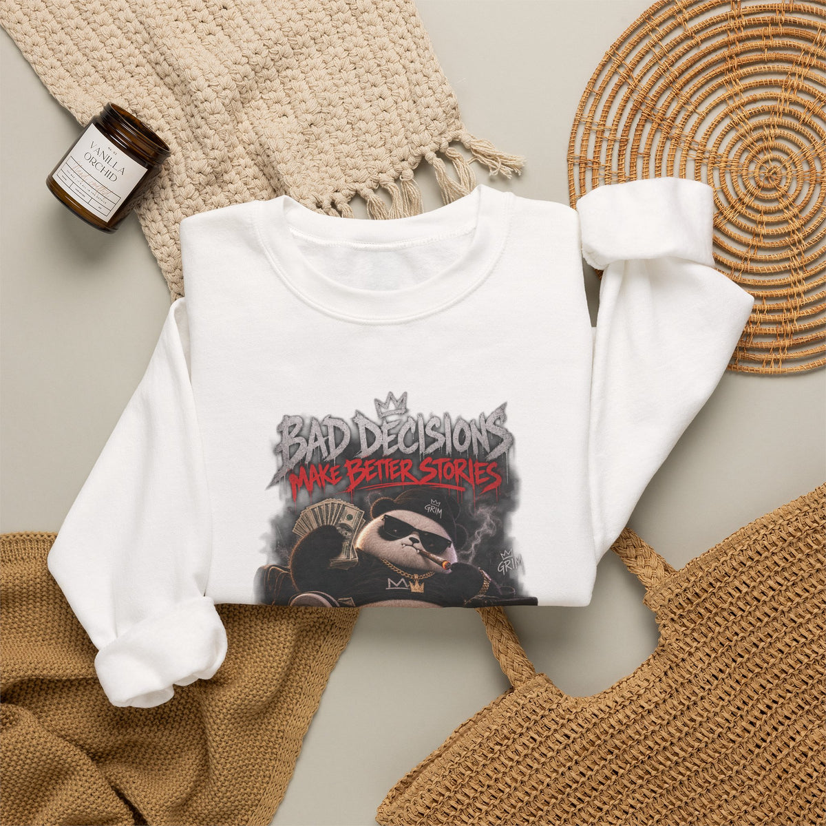 Bad Decisions — Adult Sweatshirt